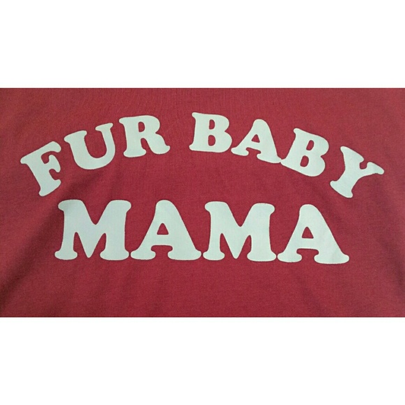 FIFTH SUN NWOT fur baby mama tee XS - Picture 3 of 4
